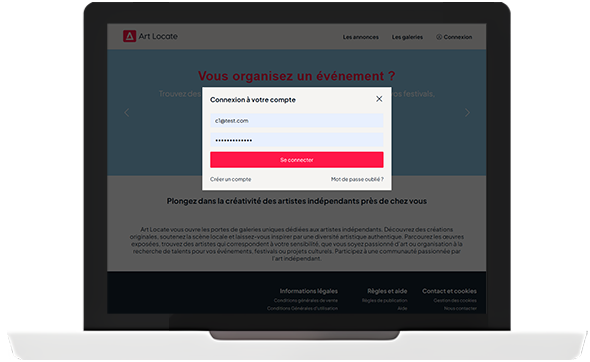Exemple création compte